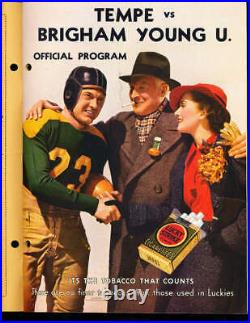 11/23 1935 Rare ASU vs BYU Shrine Football bowl game program