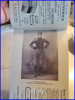 1902 Rose Bowl football program limited edition Michigan Wolverines Stanford