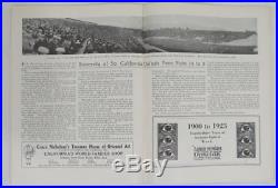 1923 Rose Bowl Penn State vs USC Program Tournament of Roses Program Scarce