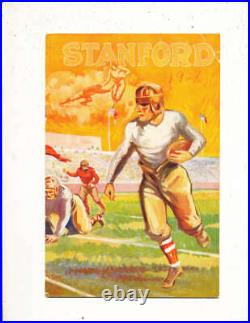 1927 Rose Bowl Football Program Alabama vs Stanford