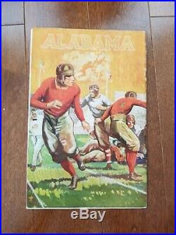 1927 Rose Bowl Football Program University of Alabama vs Stanford University