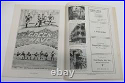 1935 Sugar Bowl Program Inuagural Game Temple v Tulane Ex/MT Very Nice 68551