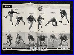1937 Pittsburgh Panthers vs Washington Huskies Rose Bowl Football Program