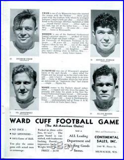 1939 NFL Championship Game Program Giants v Packers 12/10 Dairy Bowl Ex/MT