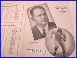 1939 USC vs Duke Rose Bowl Football Program