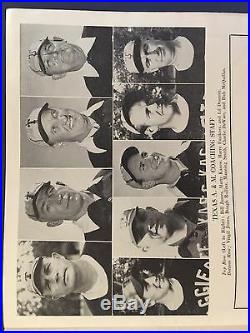 1941 Cotton Bowl Texas A&M v Fordham Football Program/JOHN KIMBROUGH/JIM CROWLEY