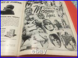 1942 Fordham VS Missouri Sugar Bowl Football Program, SIGNED by EDMOND SHEDLOSKY