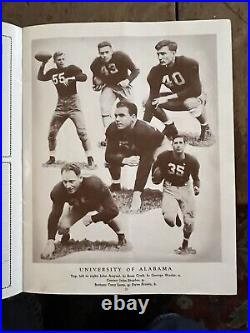 1943 Orange Bowl ALABAMA v BOSTON COLLEGE football program/F. Thomas/M. HOLOVAK