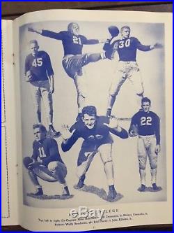 1943 Orange bowl Alabama vs Boston College football program/M. HOLOVAK/F. THOMAS