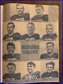1944 Auburn vs Howard Football Program The War Eagle At Crampton Bowl