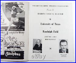 1944 Cotton Bowl Randolph Field VS Texas Vintage College Football Program