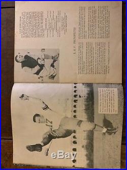 1944 ORANGE BOWL TEXAS A&M vs L. S. U. Football program/STEVE VAN BUREN/H. NORTON