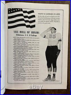 1945 COTTON BOWL OKLAHOMA A&M v TCU football program/AGGIES WIN'45 NAT'L CHAMPS