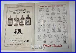 1945 Sugar Bowl Duke Alabama Program Complete No Markings Wonderful Cond. LOOK