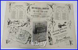 1946 Angel Bowl Program Inaugural HBCU Wiley v Florida A&M Wrigley Ex/MT 68882