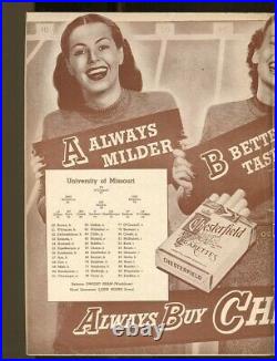 1946 Cotton Bowl Program Texas Longhorns v Missouri Tigers 1/1 Bobby Layne Ex