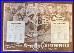 1946 Official Program Miami Seahawks -vs- New York Yankees Orange Bowl