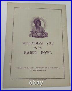 1946 Raisin Bowl Program Drake v Fresno State Ex/MT Nice 68859