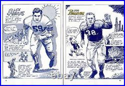 1947 Rose Bowl Football program Illinois Fightin' Illini vs. UCLA Bruins GOOD