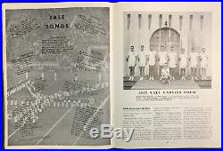 1947 Yale Dartmouth University Football Program Bulldogs vs Big Green Yale Bowl