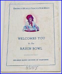 1948 Raisin Bowl Program College Of Pacific v Wichita 88458b31