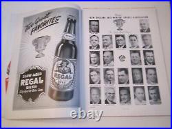 1948 University Of Texas Vs Alabama College Football Program Sugar Bowl Bn-19