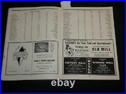 1949 August 26 Rubber Bowl Football Program Browns Vs. Yankees J 6776