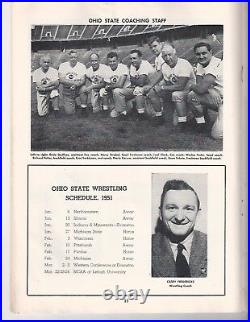 1950 Michigan Ohio State football program Snow Bowl Yost Janowicz Oosterbaan