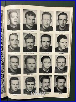 1950 Sugar Bowl Oklahoma vs LSU football program/DARRELL ROYAL/E. VAN BUREN + Tkt