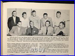 1951 Sugar Bowl Program Oklahoma Sooners vs Kentucky Wildcats Wilkinson v Bryant