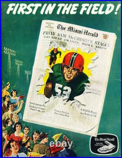 1953 Orange Bowl football Program Alabama vs Syracuse