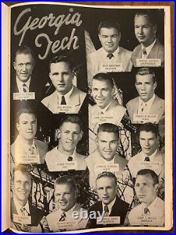 1953 Sugar Bowl OLE MISS v GEORGIA TECH football programLEON HARDEMAN/GEO. MORRIS