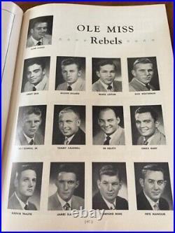 1953 Sugar Bowl Ole Miss v Georgia Tech Football program Frank Broyles/Eagle Day
