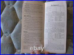 1956 BAYLOR BEARS FOOTBALL MEDIA GUIDE Yearbook 1957 SUGAR BOWL Program Book AD