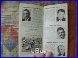 1956 COLORADO BUFFALOES FOOTBALL MEDIA GUIDE Yearbook 1957 Orange Bowl Program