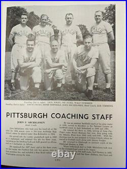 1956 Sugar Bowl Pittsburgh Panthers PITT VS GEORGIA TECH Football Program WithTIX