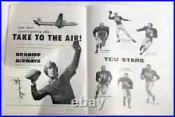 1957 Cotton Bowl Program Syracuse v TCU Jim Brown Last Game 50896b47