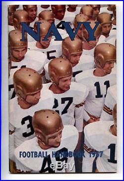 1957 Navy Cotton Bowl Champs RARE Football Media Guide VTG NCAA program