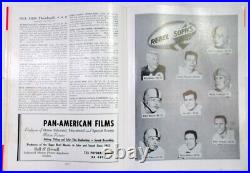 1958 Sugar Bowl Program Ole Miss Rebs v Texas Vaught v Royal Ex/MT Nice 83052b48