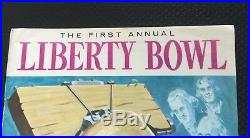 1959 Alabama Penn State Liberty Bowl Football Program Ex/near Mint Tide Psu