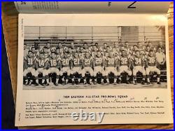 1959 All-Star Pro-Bowl Football Game Program 8 PLAYER AUTOGRAPHS