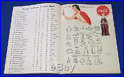 1959 PRO BOWL NFL Football program JIM BROWN JOHNNY UNITAS LOMBARD Great shape