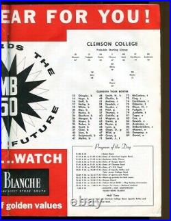 1959 Sugar Bowl Program Clemson v LSU'58 National Champs Ex 70043