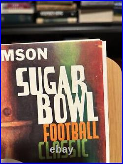 1959 Sugar Bowl Program LSU v Clemson LSU National Champs Excellent Condition