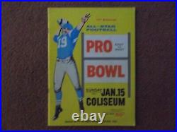 1961 Pro Bowl All-Star 11th Annual Football Game