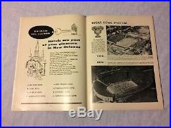 1962 College Football Program 28th Sugar Bowl Alabama vs Arkansas New Orleans