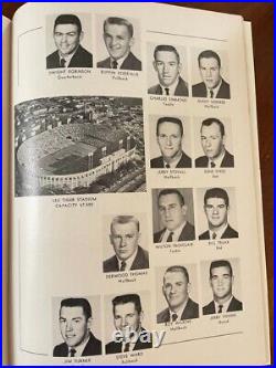 1963 Cotton Bowl Program Texas v LSU Tigers Lynn Amedee MVP