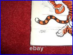 1964 Auburn Tigers Orange Bowl Football Brochure Program Phil Neel Cover RARE