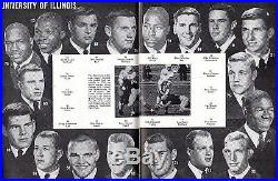 1964 Rose Bowl Football program, Washington vs. Illinois Dick Butkus withTicket, Fr