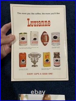1964 Sugar Bowl FOOTBALL PROGRAM SYRACUSE LSU SIGNED FLOYD LITTLE 1965 + Bonus
